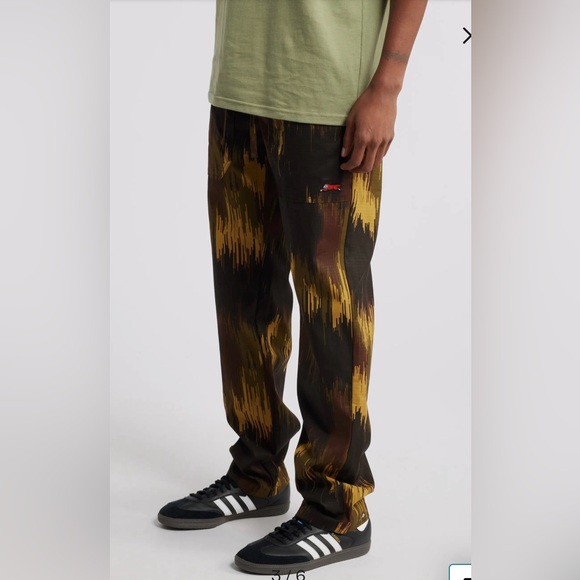 ICECREAM Drip Camo Straight Fit Drawstring Ripstop Pants - Picture 14 of 14